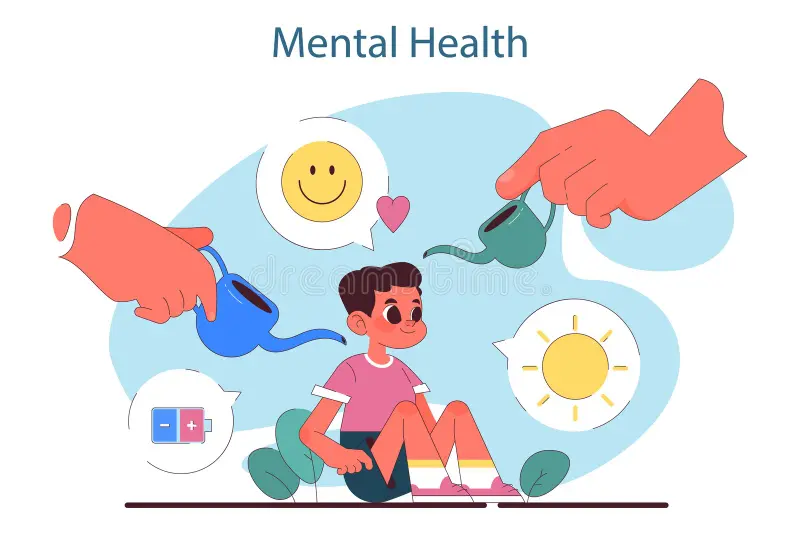 An image showing how environment affects children
